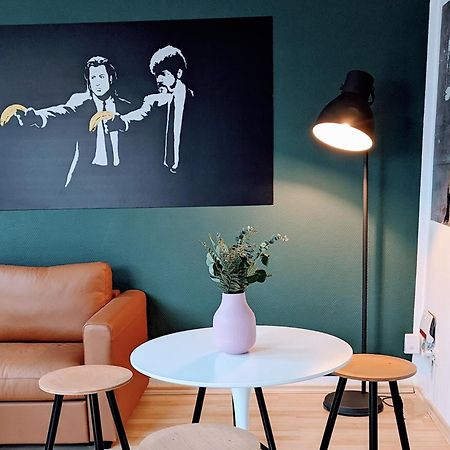 Rooftop Art Apartment, E-Roller,Ausblick,Wlan,Tv 켐니츠 외부 사진