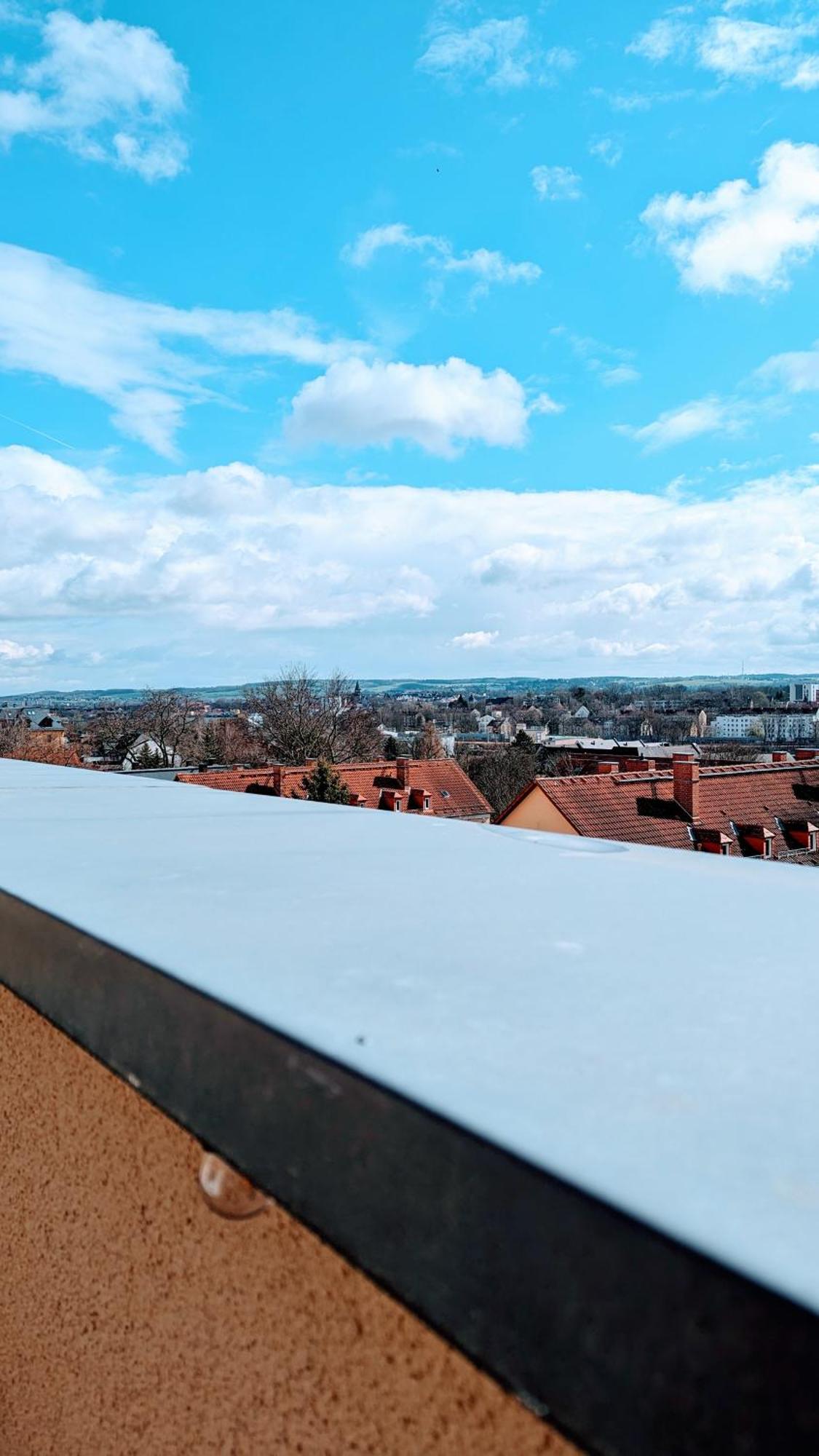 Rooftop Art Apartment, E-Roller,Ausblick,Wlan,Tv 켐니츠 외부 사진